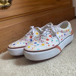 Vans UV Platform flower/polka dot sneakers